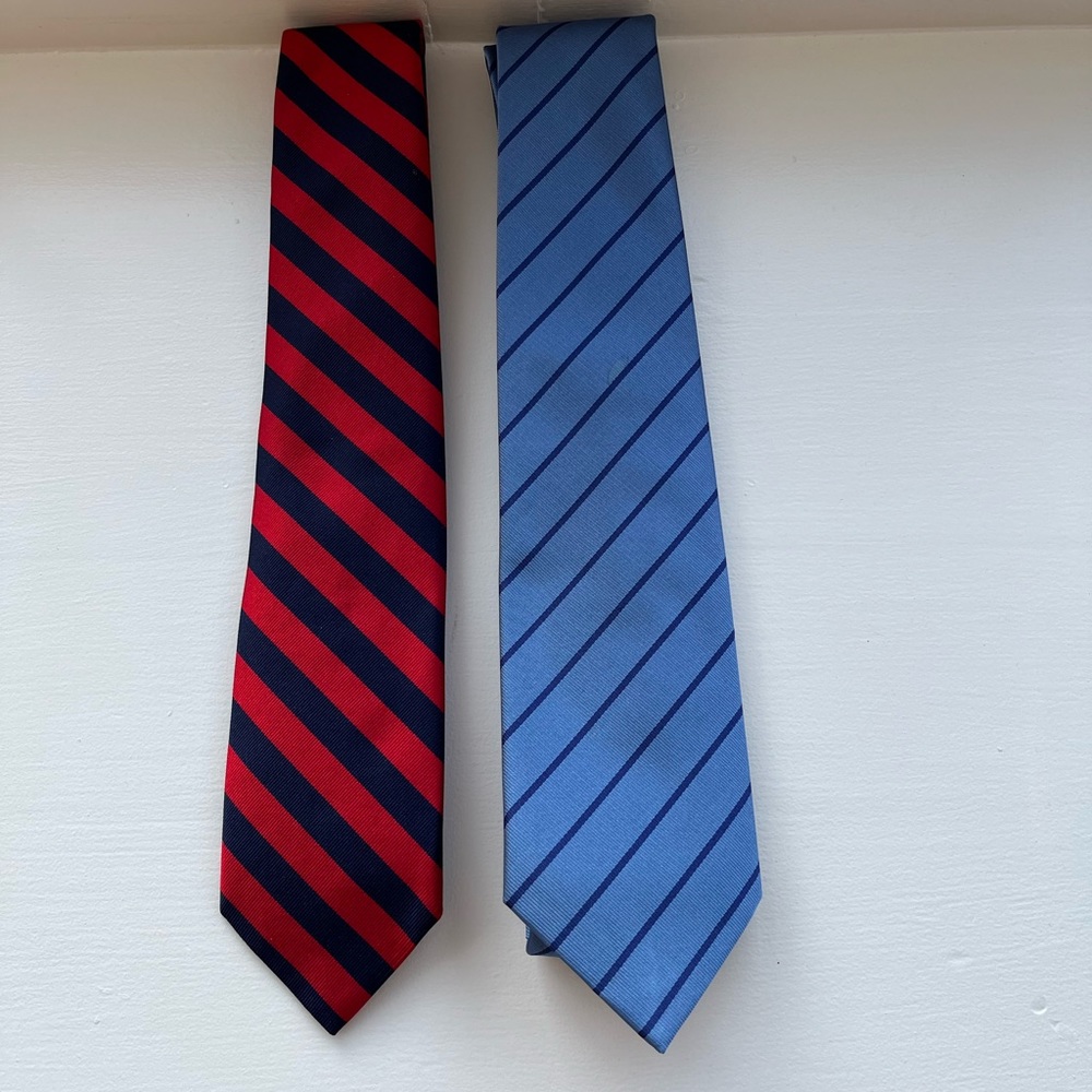 Men’s Ties - Brooks Brothers and Charles Tyrwhitt